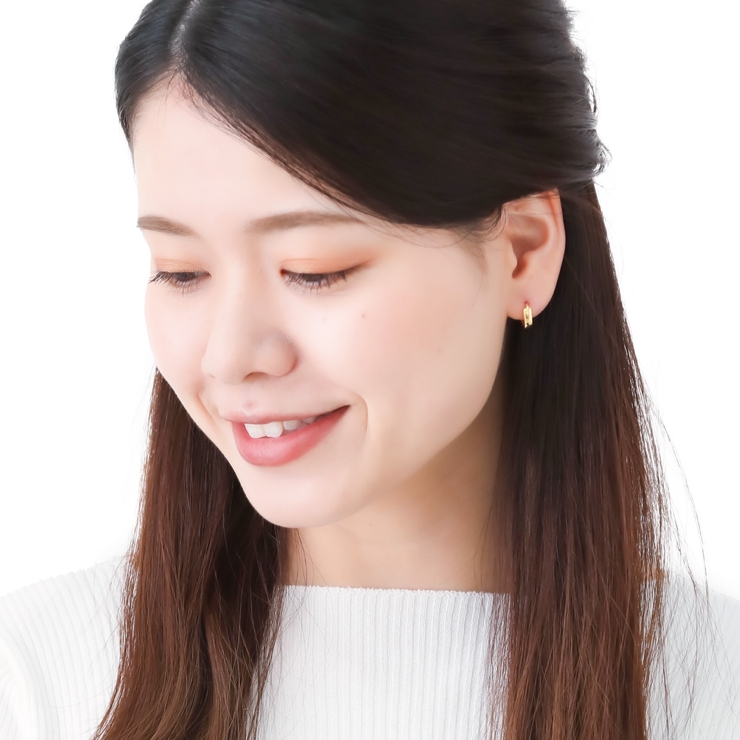 フープピアス レディース メンズ | アクセサリーショップPIENA | 詳細画像5 