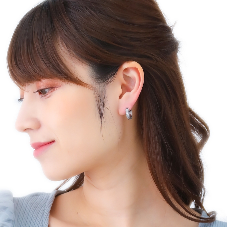 フープピアス 片耳 1個売り[品番：PENA0034960]｜アクセサリー