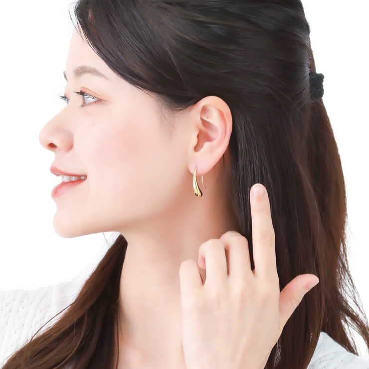 プランプピアス フックピアス レディース | アクセサリーショップPIENA | 詳細画像6 