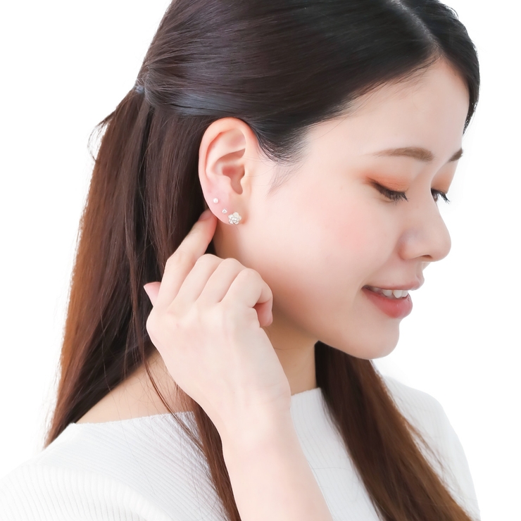 セットピアス レディース 樹脂ポスト | アクセサリーショップPIENA | 詳細画像5 
