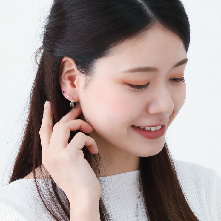 セットピアス レディース 樹脂ポスト | アクセサリーショップPIENA | 詳細画像5 