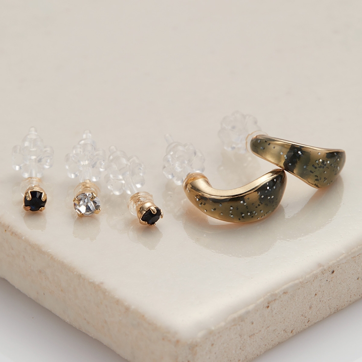 セットピアス レディース 樹脂ポスト | アクセサリーショップPIENA | 詳細画像9 