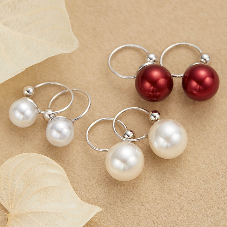 イヤリング レディース フェイクパール | アクセサリーショップPIENA | 詳細画像19 