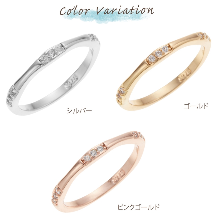 リング レディース キュービックジルコニア | アクセサリーショップPIENA | 詳細画像2 