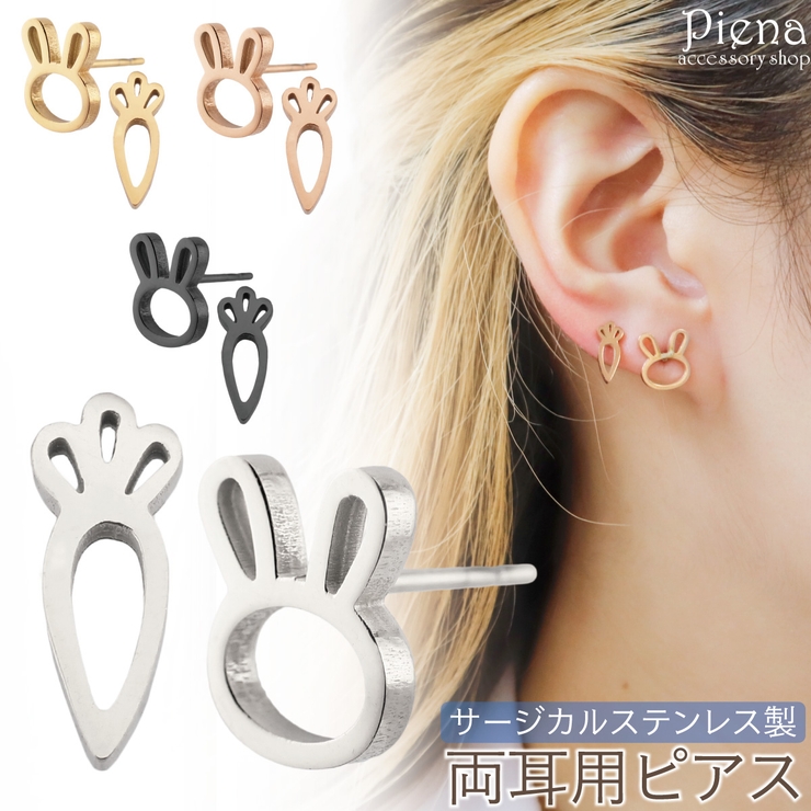 ピアス レディース サージカルステンレス製 | アクセサリーショップPIENA | 詳細画像1 