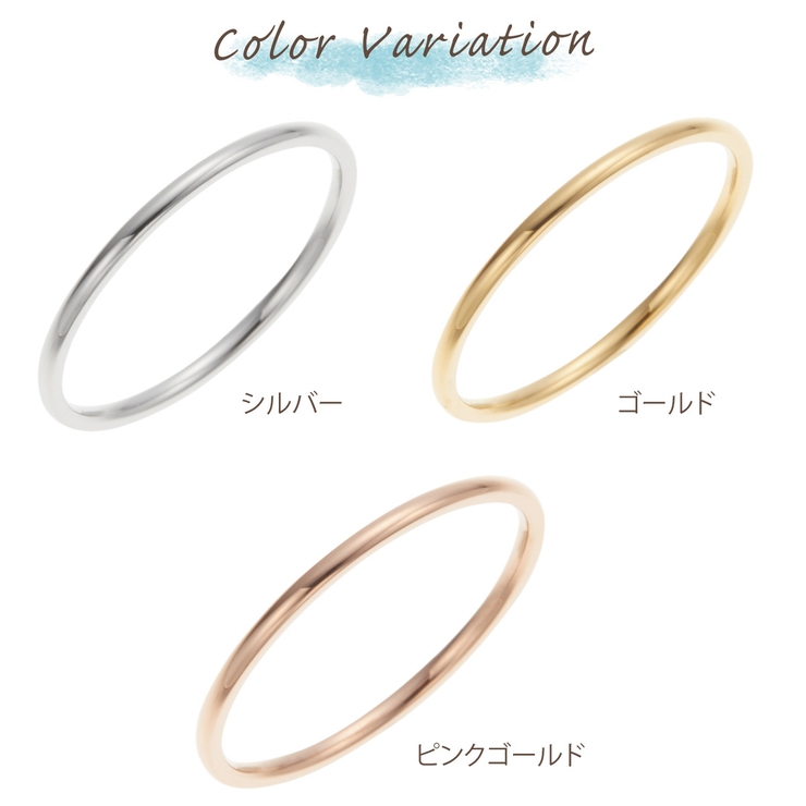 リング レディース サージカルステンレス製 | アクセサリーショップPIENA | 詳細画像2 