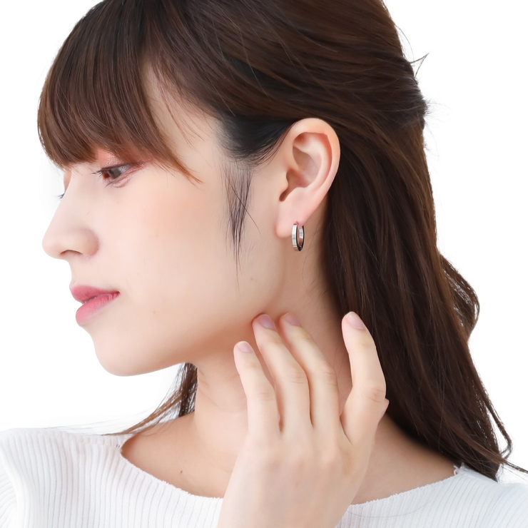 フープピアス レディース メンズ | アクセサリーショップPIENA | 詳細画像6 