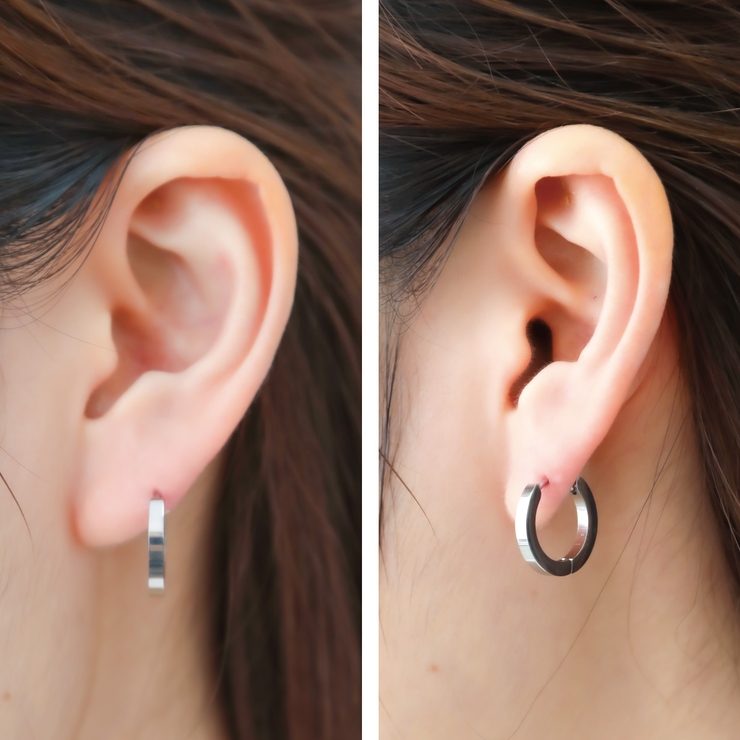 フープピアス レディース メンズ | アクセサリーショップPIENA | 詳細画像7 