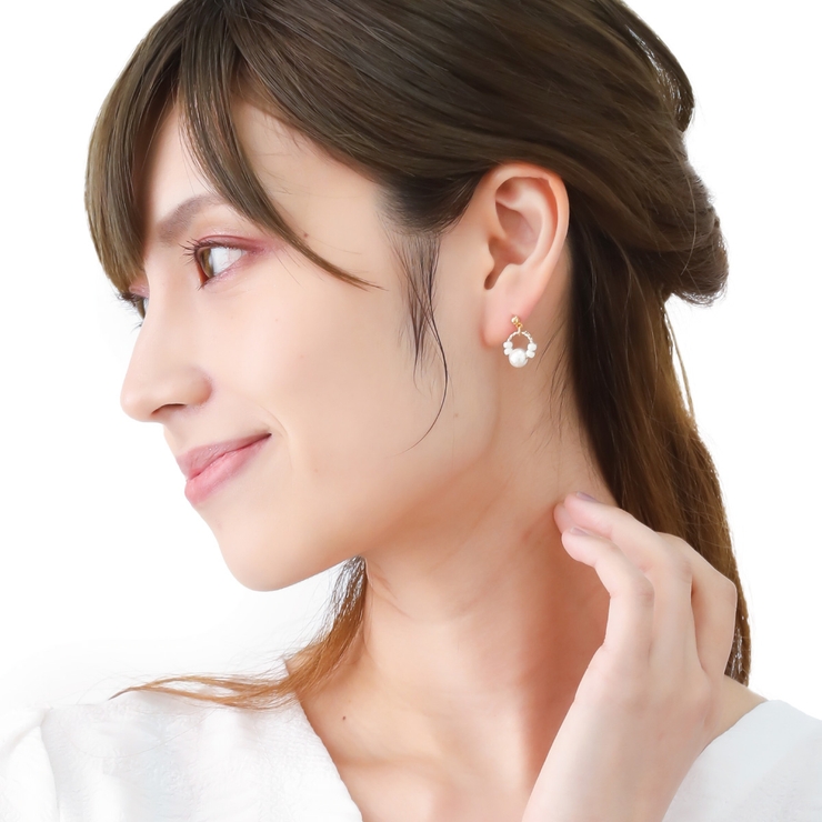 ピアス レディース サージカルステンレス製ポスト | アクセサリーショップPIENA | 詳細画像3 