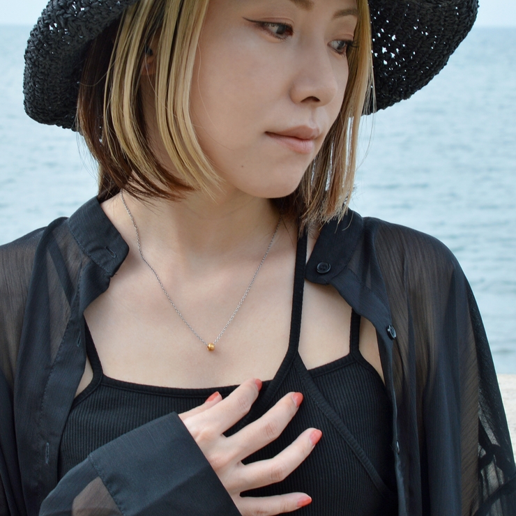 シーフォーム ビーチグラス ネックレス ハワイ Bella Anela #345 org_1.jpg