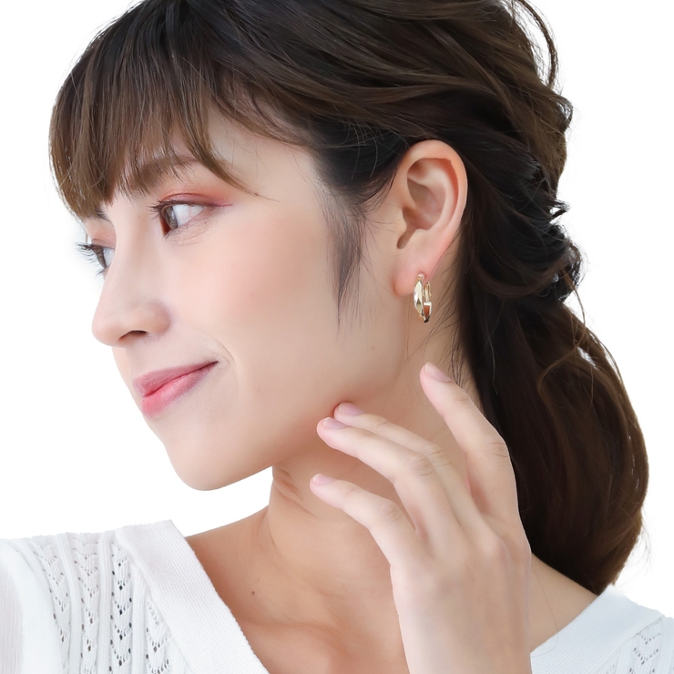 フープピアス レディース 日本製 | アクセサリーショップPIENA | 詳細画像4 