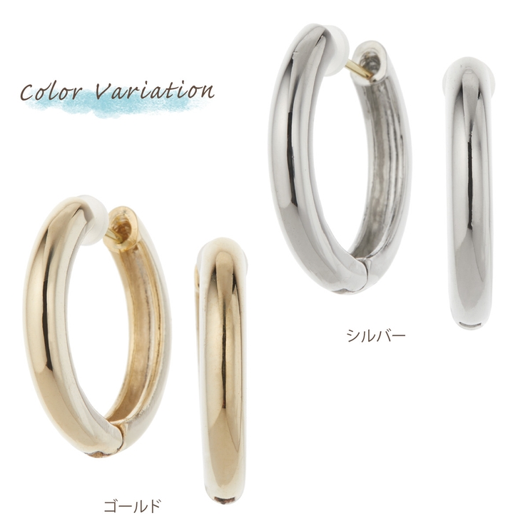 フープピアス レディース 日本製 | アクセサリーショップPIENA | 詳細画像2 