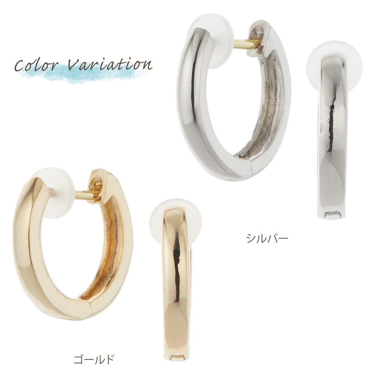フープピアス レディース 日本製 | アクセサリーショップPIENA | 詳細画像2 