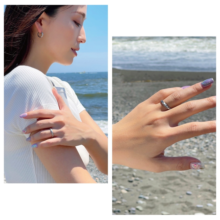 ペアリング シルバー925 キュービックジルコニア | アクセサリーショップPIENA | 詳細画像8 