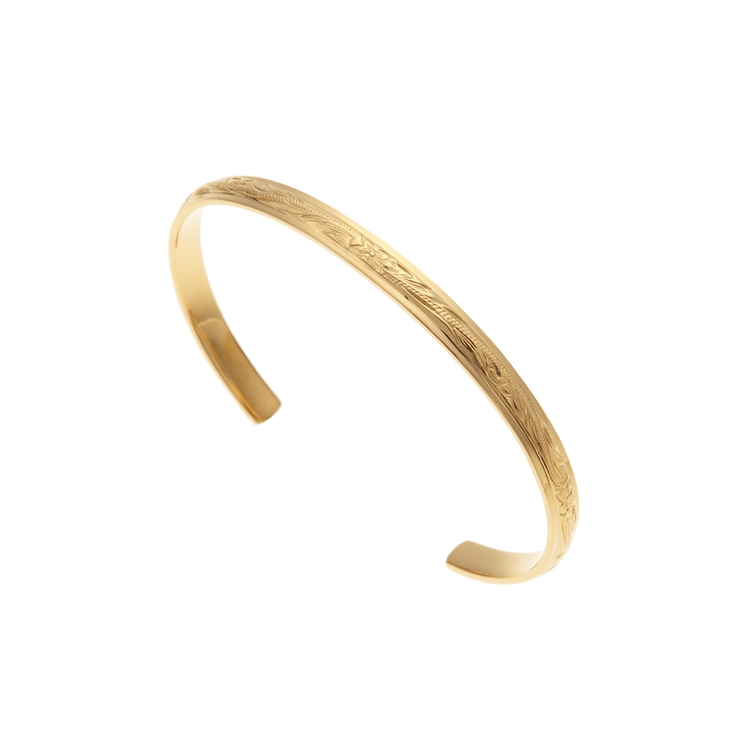niu様 ハワイアンジュエリー バングル 14K 使い果たす