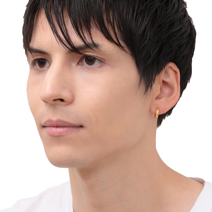 フープピアス メンズ リングピアス | アクセサリーショップPIENA | 詳細画像4 