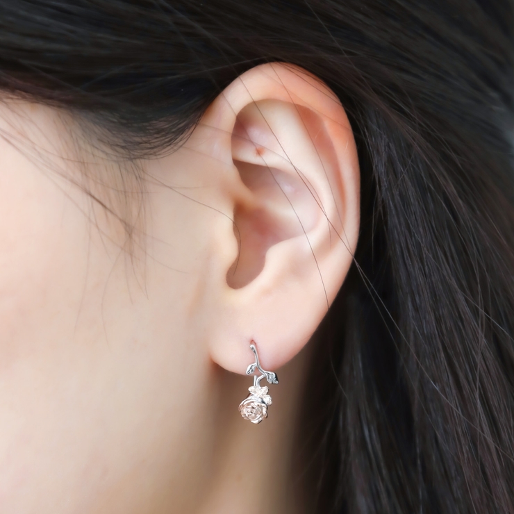 フックピアス レディース シルバー925製[品番：PENA0035850