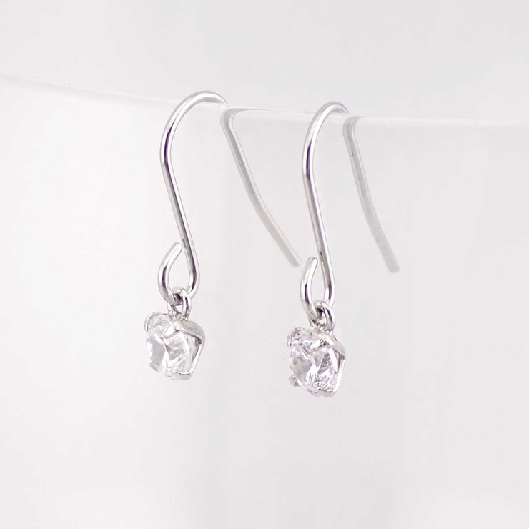 フックピアス レディース プラチナ900製ポスト | アクセサリーショップPIENA | 詳細画像6 