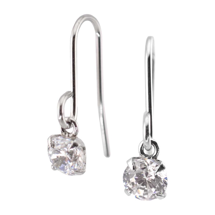 フックピアス レディース プラチナ900製ポスト | アクセサリーショップPIENA | 詳細画像9 