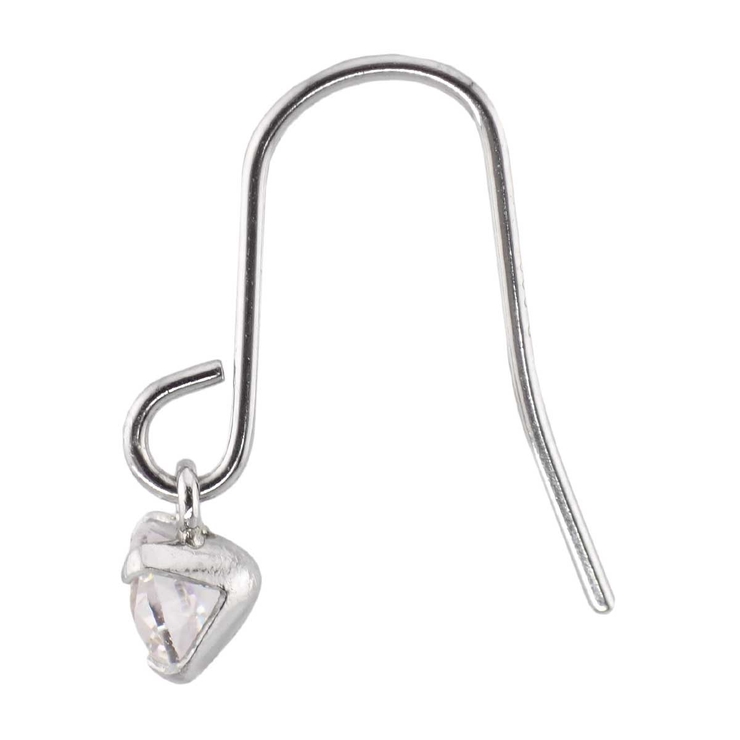 フックピアス レディース プラチナ900製ポスト | アクセサリーショップPIENA | 詳細画像10 