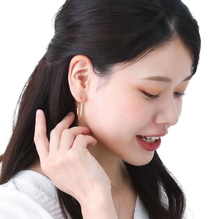 フープピアス レディース 両耳用 | アクセサリーショップPIENA | 詳細画像4 