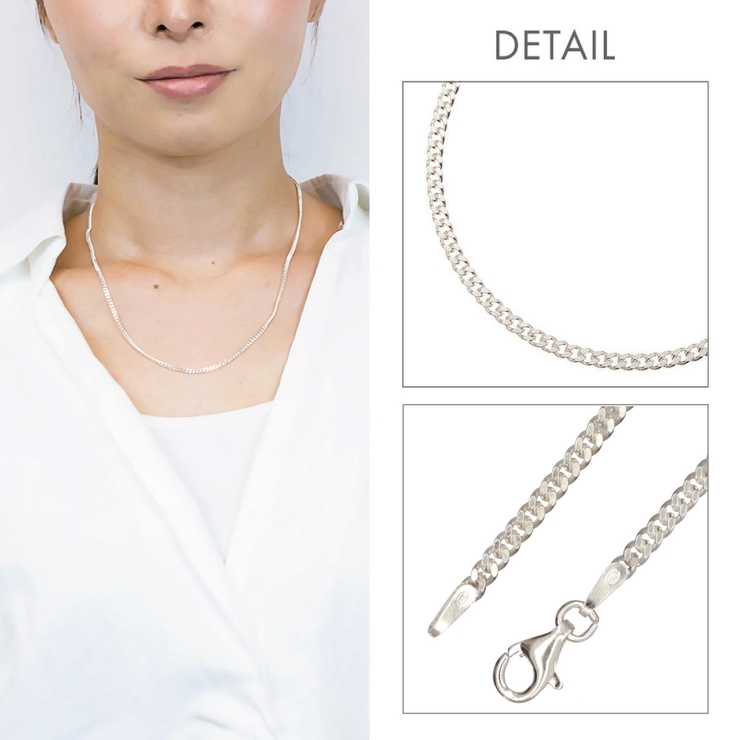 ネックレス レディース チェーンのみ | アクセサリーショップPIENA | 詳細画像3 