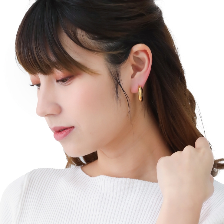 フープピアス メンズ レディース | アクセサリーショップPIENA | 詳細画像6 