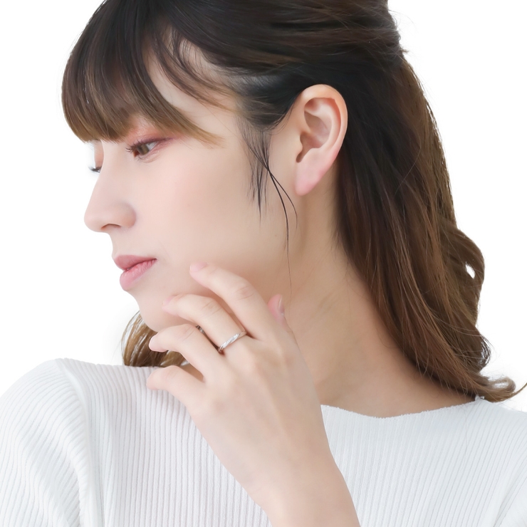ペアリング シルバー925製 キュービックジルコニア | アクセサリーショップPIENA | 詳細画像5 