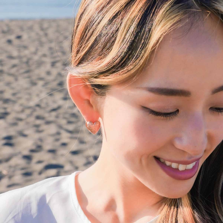 リップ　sweet pea 18kピアス　片耳用 リップ sweet pea 18kピアス 片耳用 リップ sweet pea 18kピアス