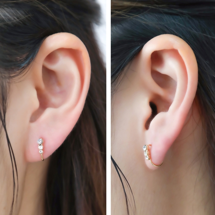 ノンホールピアス レディース イヤリング | アクセサリーショップPIENA | 詳細画像6 