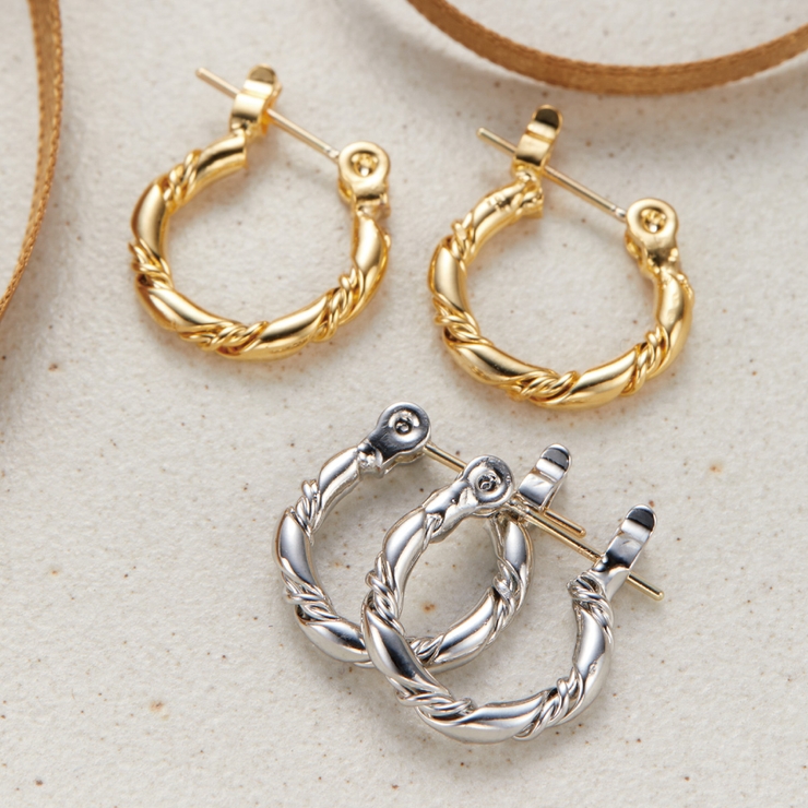 フープピアス レディース 日本製 | アクセサリーショップPIENA | 詳細画像9 