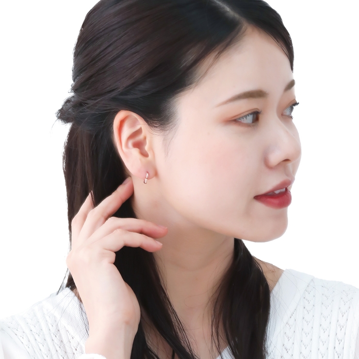 フープピアス レディース 両耳用 | アクセサリーショップPIENA | 詳細画像4 