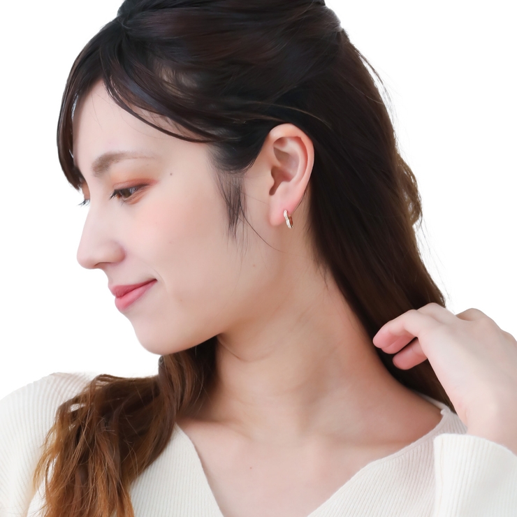フープピアス レディース 両耳用 | アクセサリーショップPIENA | 詳細画像5 