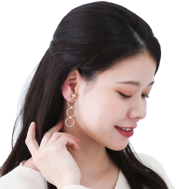 ノンホールピアス レディース イヤリング | アクセサリーショップPIENA | 詳細画像3 