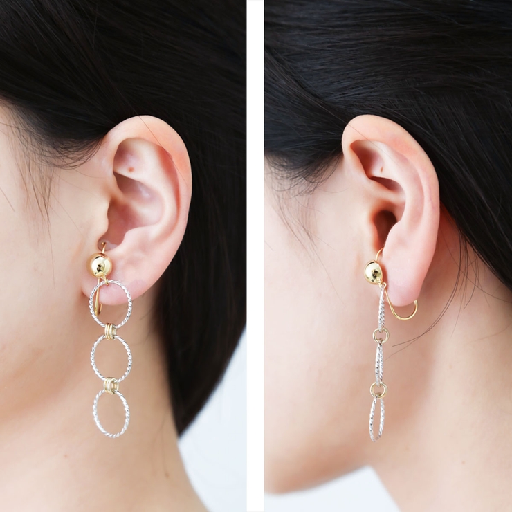 ノンホールピアス レディース イヤリング | アクセサリーショップPIENA | 詳細画像6 