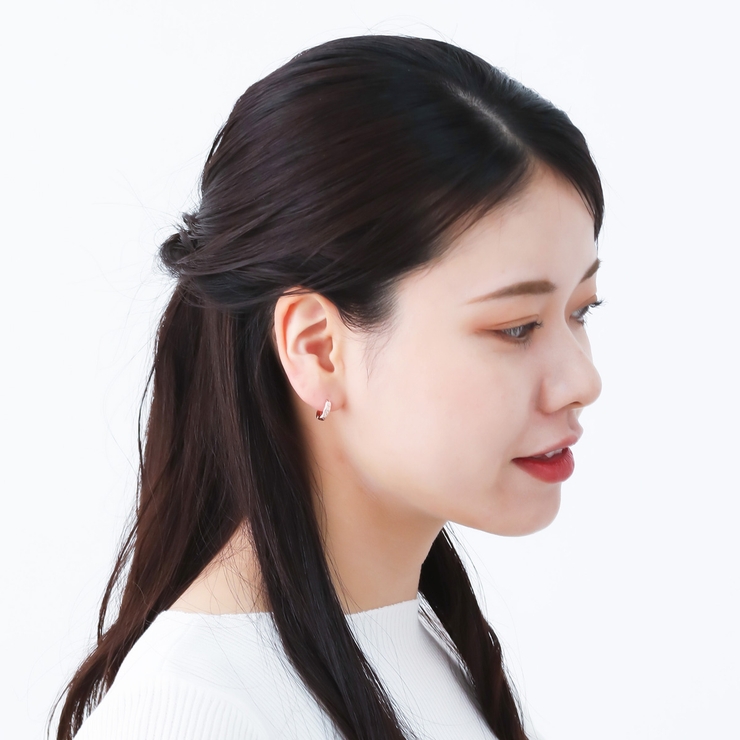 フープピアス レディース 両耳用 | アクセサリーショップPIENA | 詳細画像5 