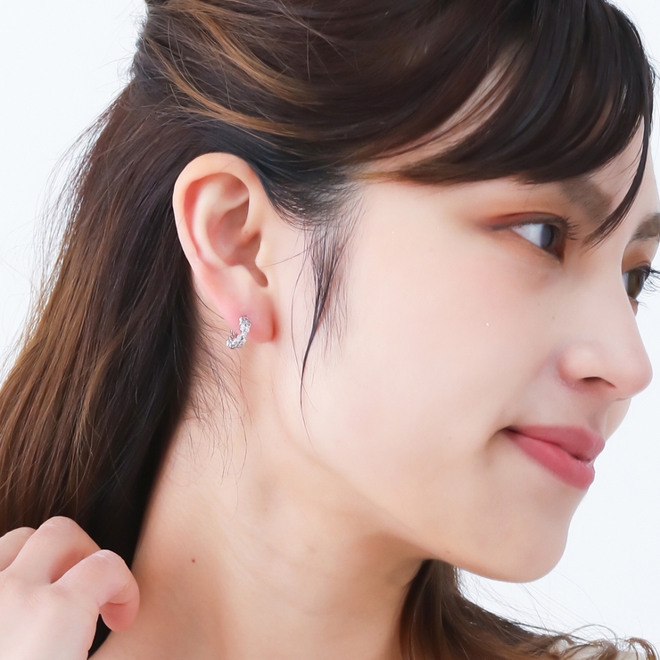 楽天市場】フープ ピアス 18k 18金 K18 ゴールド プラチナ900 月