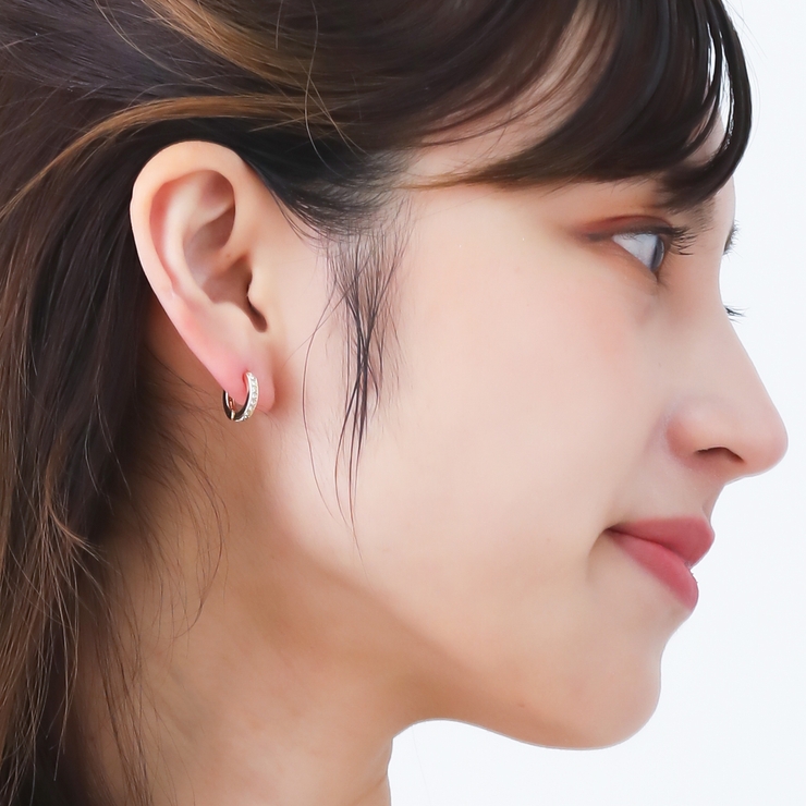 フープピアス レディース 両耳用[品番：PENA0036452]｜アクセサリー