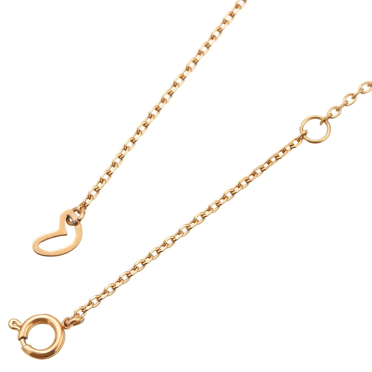 ジルコニアが5石輝くムーンモチーフネックレス ペンダント 三日月 | アクセサリーショップPIENA | 詳細画像16 