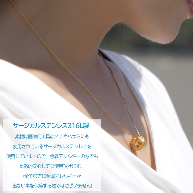 ネックレス レディース サージカルステンレス製 | アクセサリーショップPIENA | 詳細画像3 