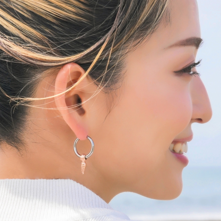 フープピアス レディース 片耳用 | アクセサリーショップPIENA | 詳細画像3 