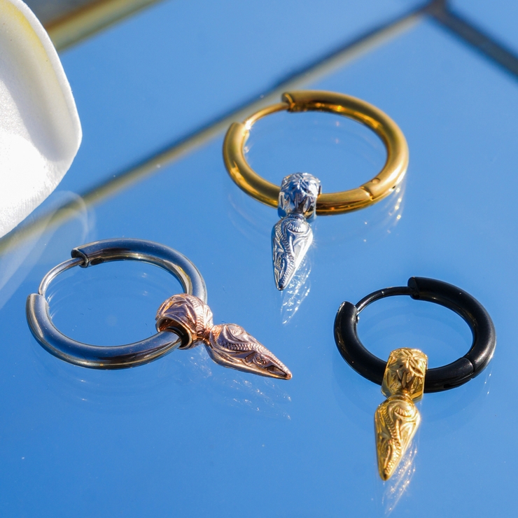 フープピアス レディース 片耳用 | アクセサリーショップPIENA | 詳細画像20 