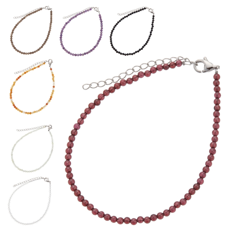 セイレーンアズーロ ガーネットアンクレット セイレーンアズーロ ガーネットアンクレット