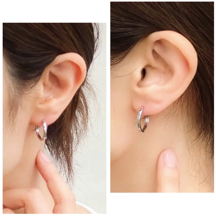 フープピアス レディース 両耳用 | アクセサリーショップPIENA | 詳細画像7 