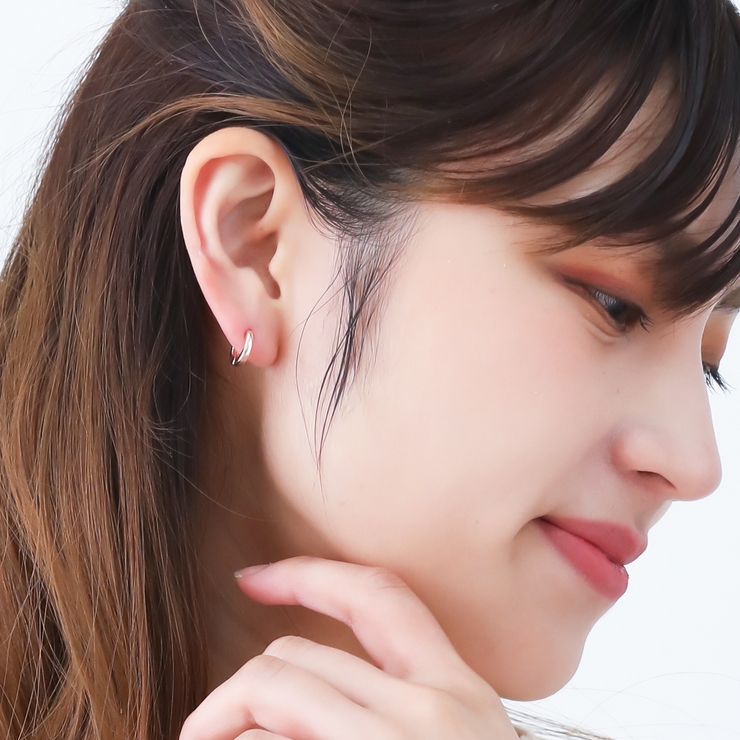 フープピアス レディース 両耳用 | アクセサリーショップPIENA | 詳細画像4 