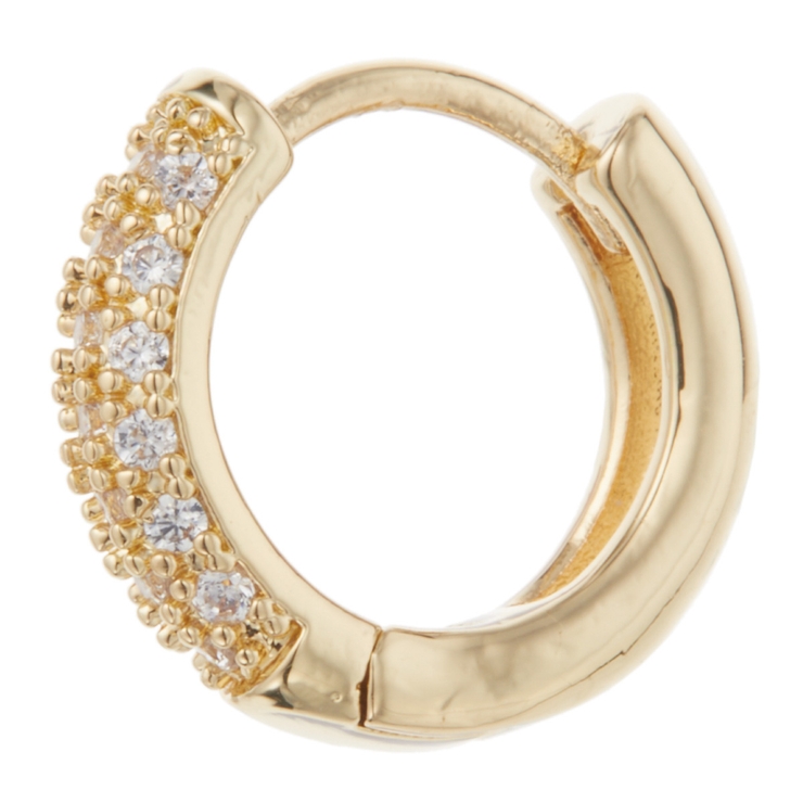 ピアス フープ パヴェ | アクセサリーショップPIENA | 詳細画像17 