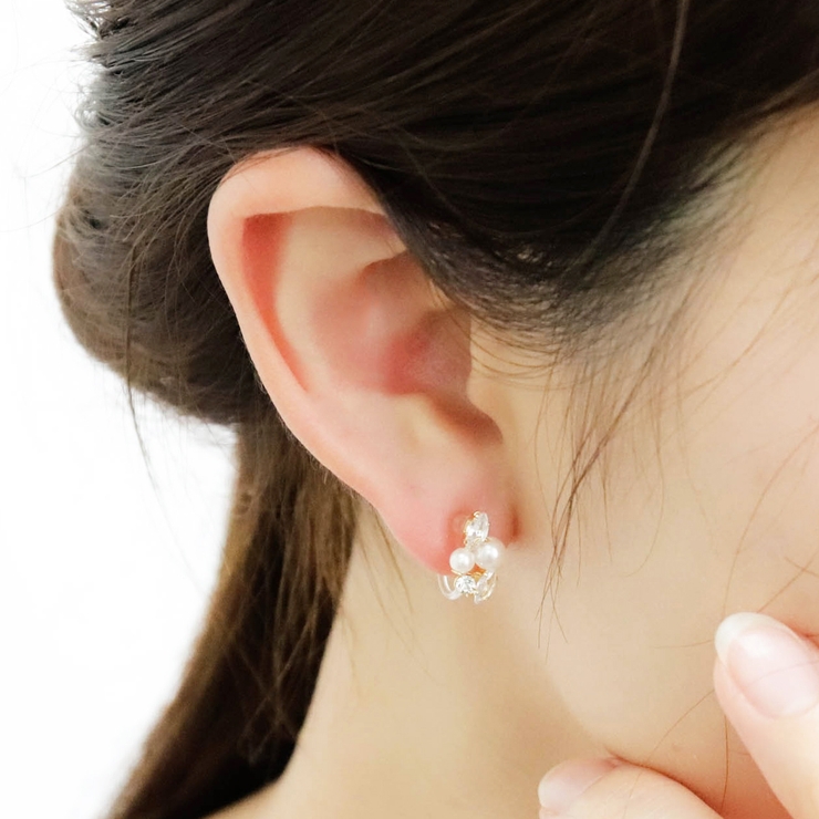 イヤリング ノンホールピアス 両耳用 | アクセサリーショップPIENA | 詳細画像4 