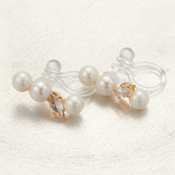 イヤリング ノンホールピアス 両耳用[品番：PENA0036656