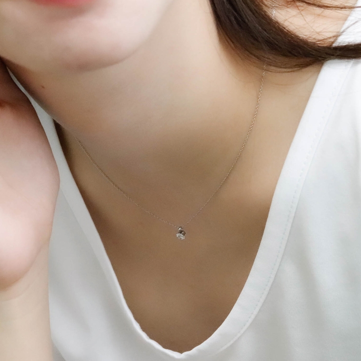 ネックレス レディース モアサナイト | アクセサリーショップPIENA | 詳細画像8 