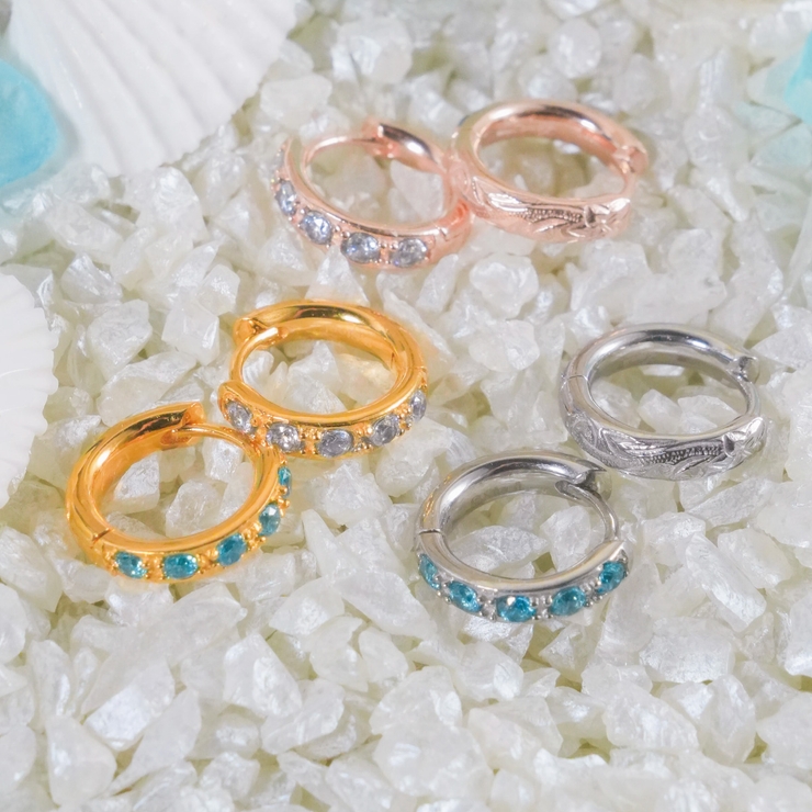 ピアス 金属アレルギー フープ | アクセサリーショップPIENA | 詳細画像14 